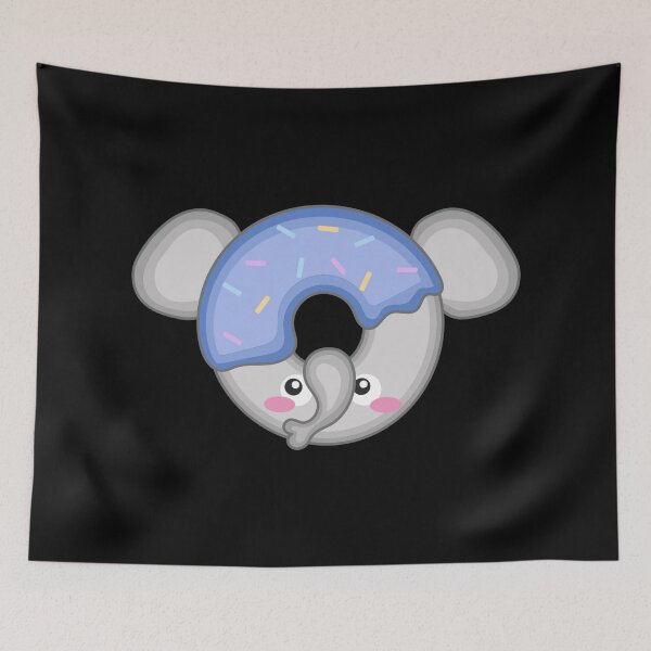 Artikelvorschau, Donut Elefant entworfen und verkauft von DerSenat.