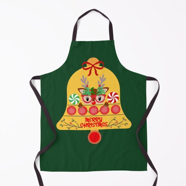 Item preview, Christmas Bell with a Cute Deer designed and sold by southerndoll67.