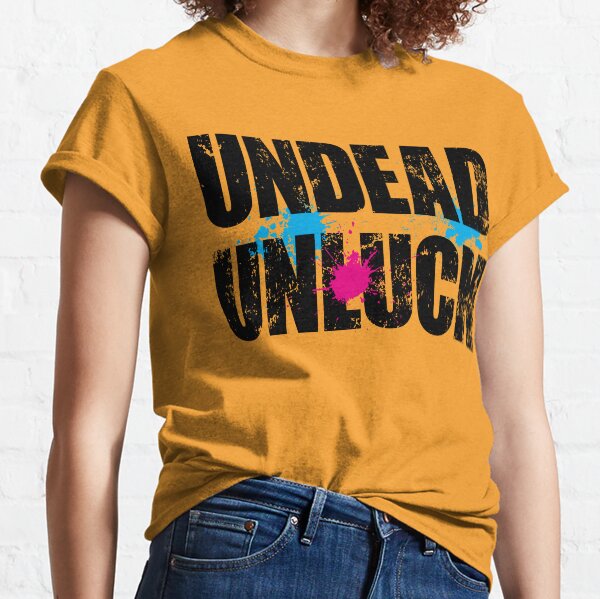 Item preview, Undead Unluck Paint Logo designed and sold by EnterTheHero.