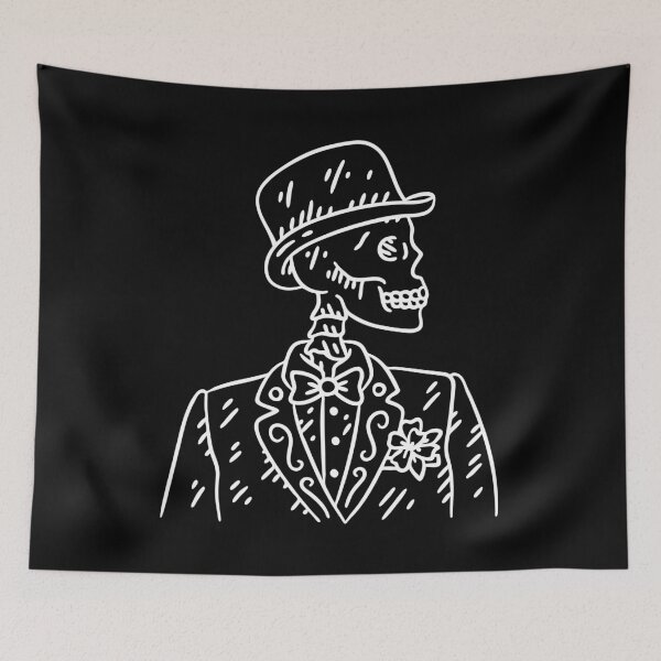 Item preview, Elegant skeleton in a suit designed and sold by DerSenat.