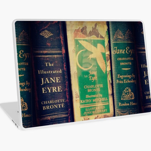 Vista previa del artículo con la obra «Biblioteca Jane Eyre», diseñado y vendido por applesnspindles.