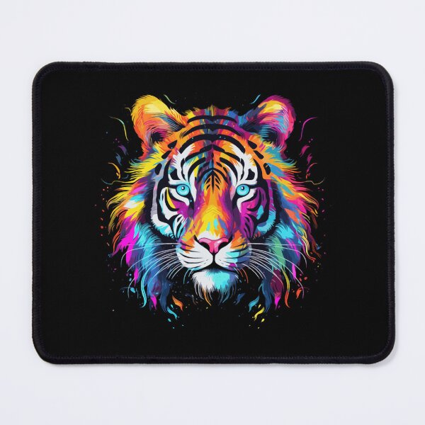 Item preview, Colorful Tiger Creature designed and sold by neatdesignsbycm.