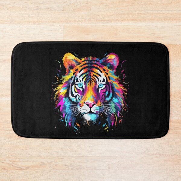 Item preview, Colorful Tiger Creature designed and sold by neatdesignsbycm.