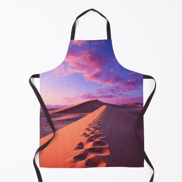 Item preview, Serenity at Dusk: Desert Landscape with Majestic Mountains and Tranquil Ocean Sky designed and sold by Domitian Tincaba.
