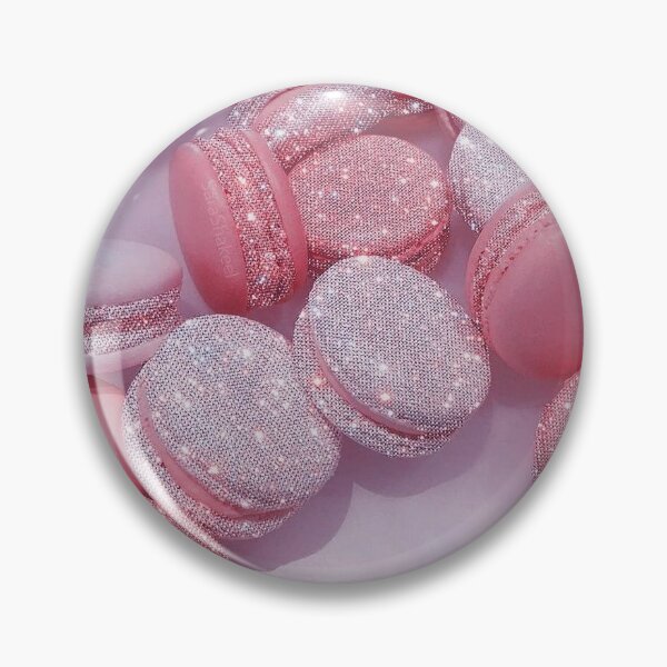 Item preview, Sparkly Pink Macaroons  designed and sold by PrettyPlush.