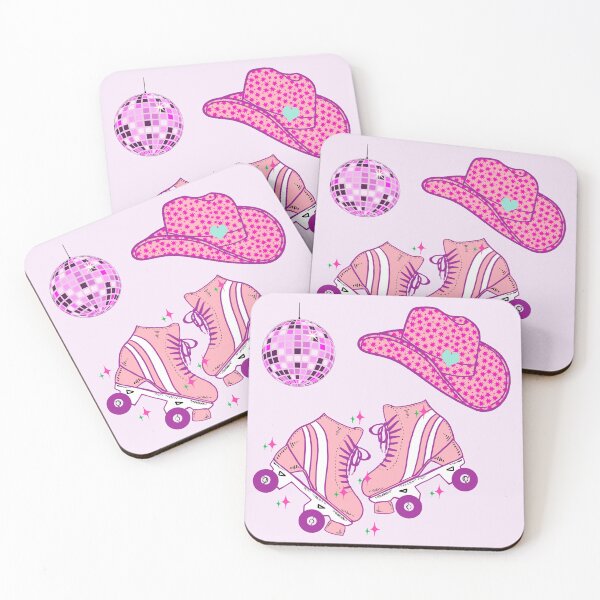 Item preview, Pink Rodeo Disco Roller Skate designed and sold by pink-cowboy.