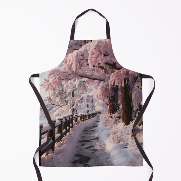 Item preview, Winter Wonderland: Scenic Forest Landscape with Frosty Trees and Snowy Branches in Chilly Environment designed and sold by Domitian Tincaba.