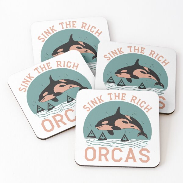 Item preview, Sink the rich orcas designed and sold by DashBliss.