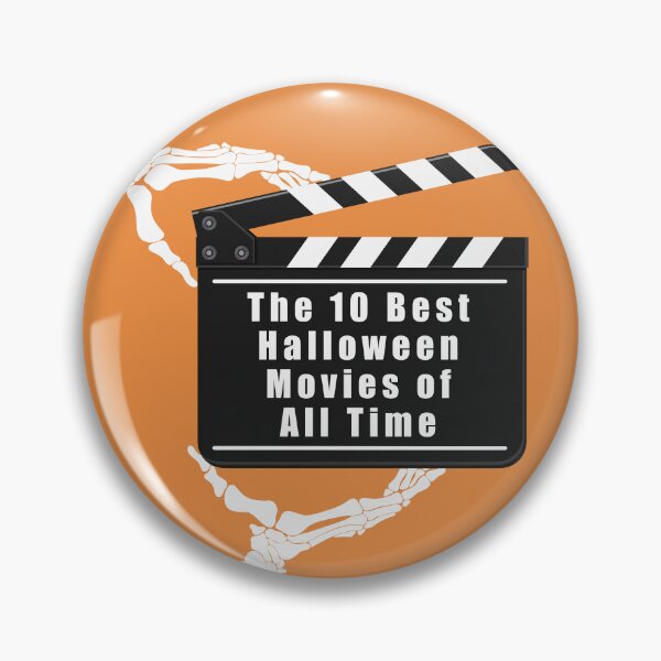 Item preview, The 10 Best Halloween Movies of All Time (Scary Clapboard) designed and sold by JoelmaQ.