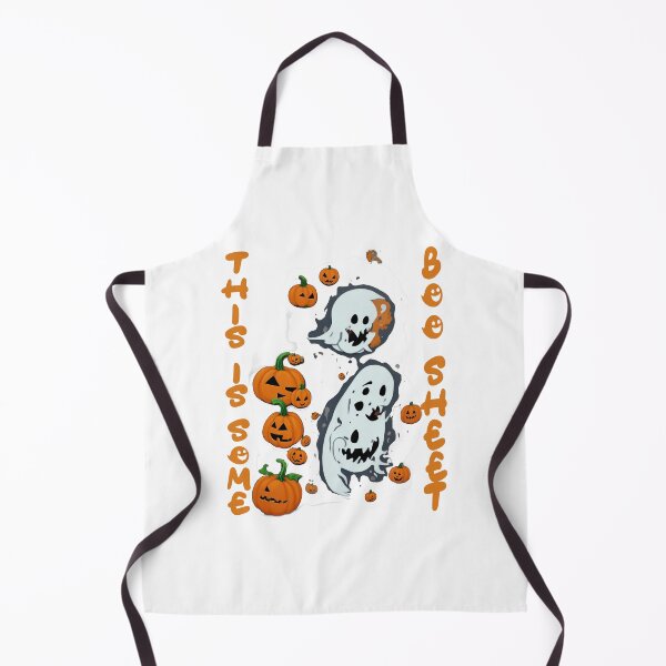 Item preview, This Is Some Boo Sheet Retro Halloween Costume Men Women designed and sold by Mayalogo.