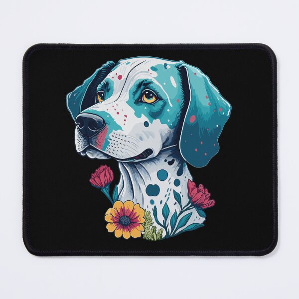 Item preview, Dalmatian Puppy with Flowers designed and sold by FocusChillax.