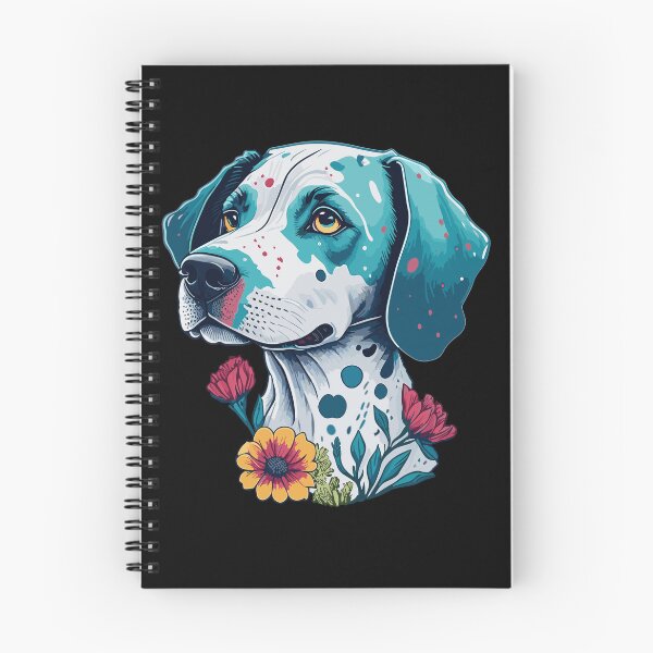Item preview, Dalmatian Puppy with Flowers designed and sold by FocusChillax.