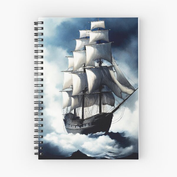 Item preview, Pirate ship in a thunderstorm  designed and sold by fotofeast.