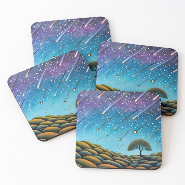 Item preview, Art of meteor shower designed and sold by SabyDigitalArt.