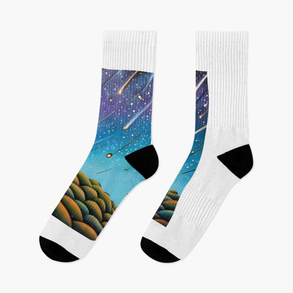 Item preview, Art of meteor shower designed and sold by SabyDigitalArt.