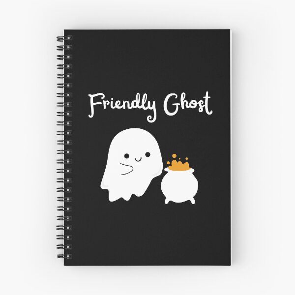 Item preview, Cute Friendly Ghost on Dark designed and sold by MixCulture.