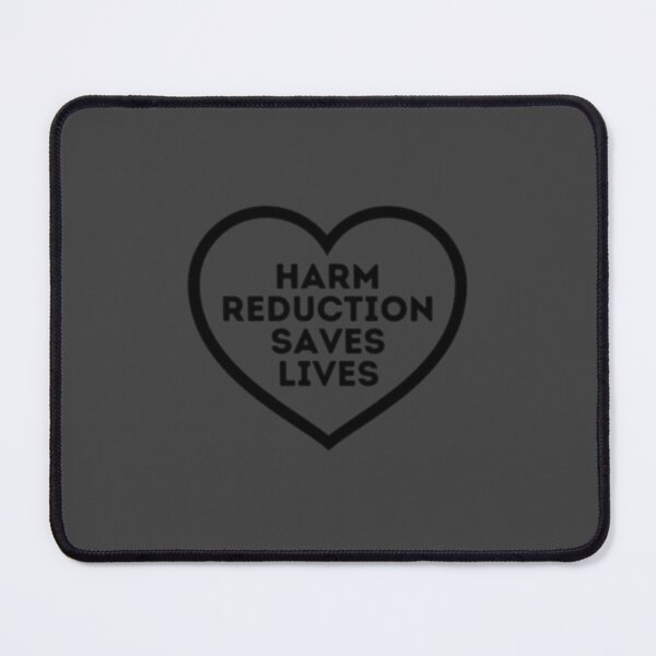 Item preview, Harm Reduction Heart black  designed and sold by ofelliagaynor.
