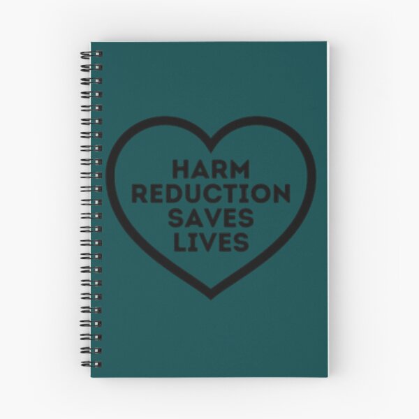 Item preview, Harm Reduction Heart black  designed and sold by ofelliagaynor.