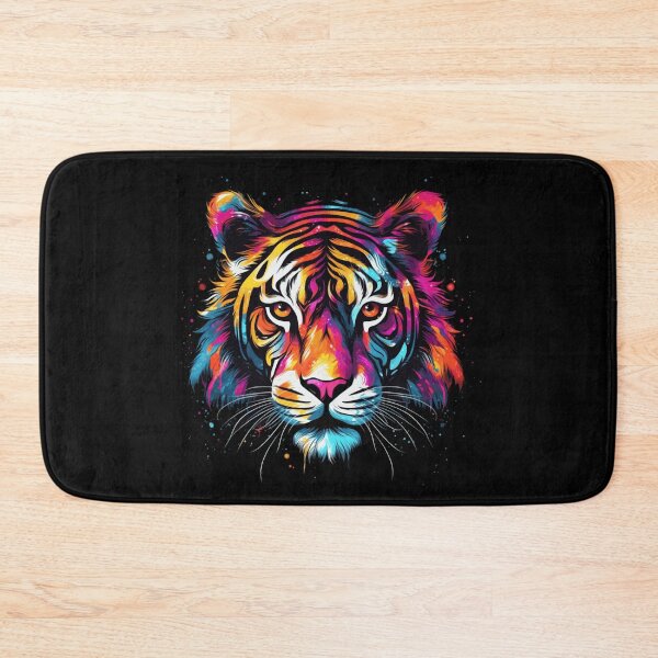 Item preview, Colorful Tiger Creature designed and sold by neatdesignsbycm.