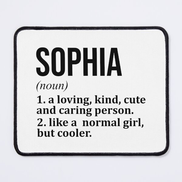 Item preview, Sophia Name Definition designed and sold by XCIV.