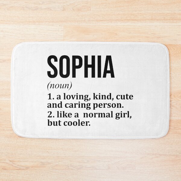 Item preview, Sophia Name Definition designed and sold by XCIV.