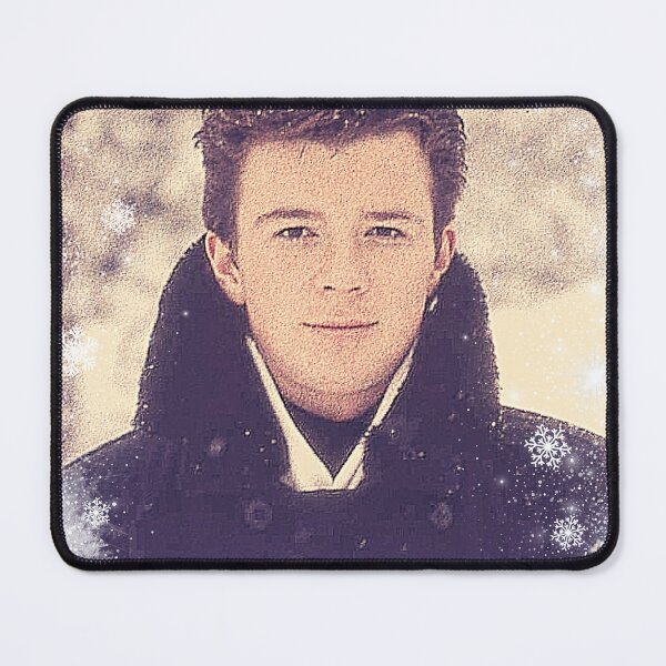 Item preview, Rick Astley Winter Wonderland designed and sold by FashionGoesPop.