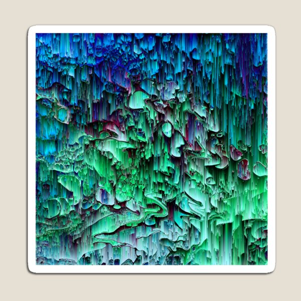 What the Glitch - Pixel Art Magnet