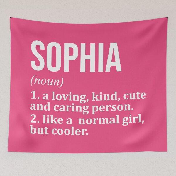 Item preview, Sophia Name Definition for Women designed and sold by XCIV.