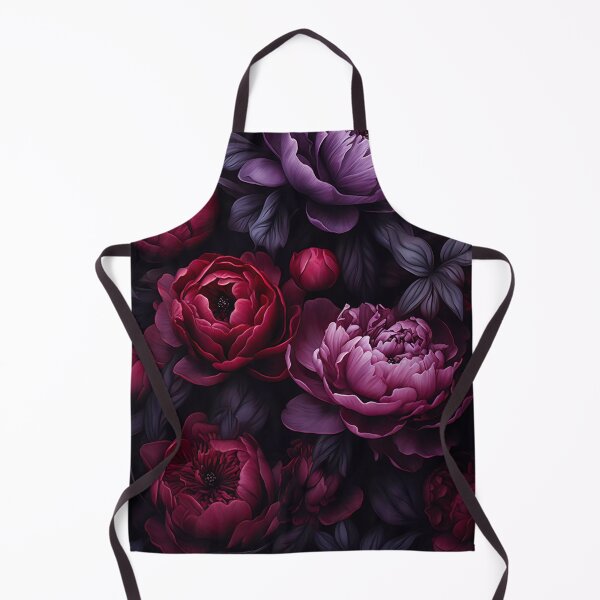 Item preview, Moody dark Peony flowers designed and sold by haroulita.