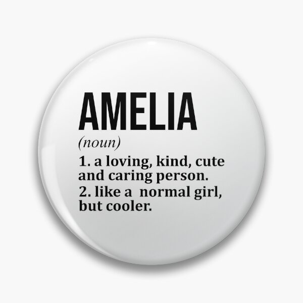 Item preview, Amelia Name Definition designed and sold by XCIV.