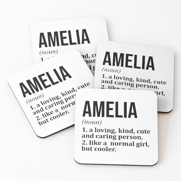 Item preview, Amelia Name Definition designed and sold by XCIV.