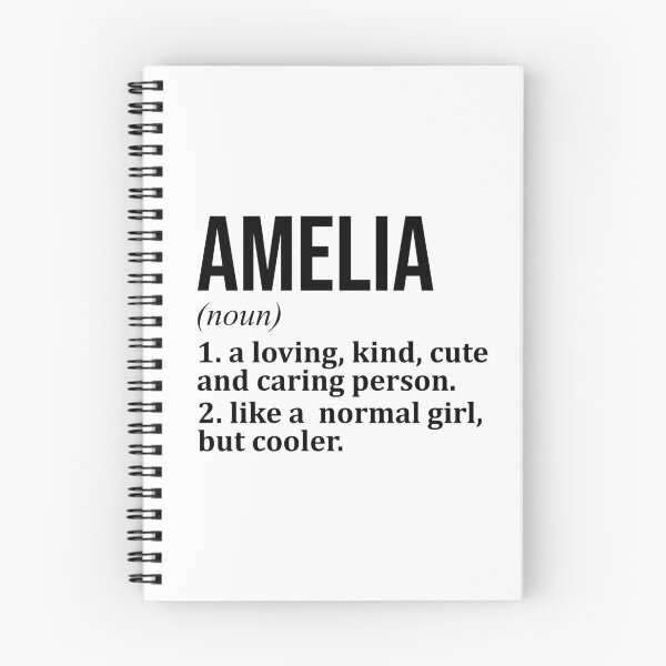 Item preview, Amelia Name Definition designed and sold by XCIV.