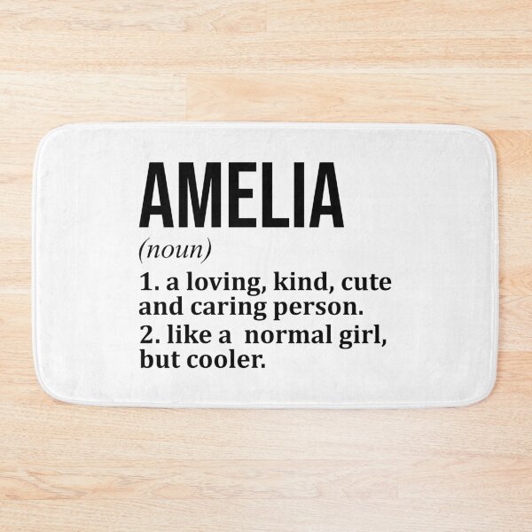Item preview, Amelia Name Definition designed and sold by XCIV.