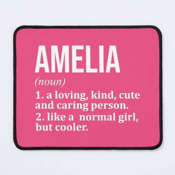 Item preview, Amelia Name Definition for Women designed and sold by XCIV.