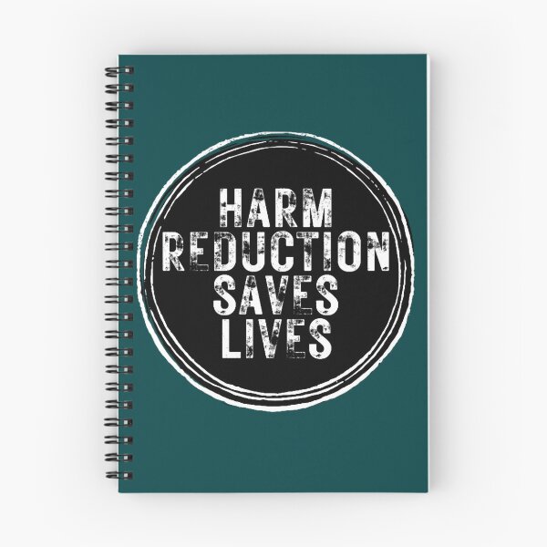 Item preview, Harm Reduction Saves Lives Rustic Black designed and sold by ofelliagaynor.