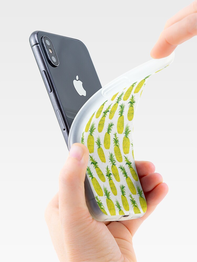 Alternate view of Pineapple Party! Lets get tropical iPhone Case & Cover