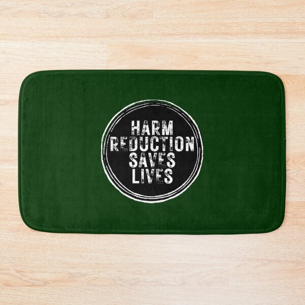 Item preview, Harm Reduction Saves Lives Rustic Black designed and sold by ofelliagaynor.