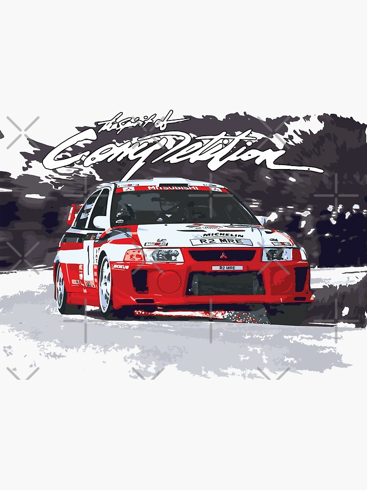 Evo 5 COMPETITION SPIRIT V WRC RALLIART Mitsubish EvolutionTommi