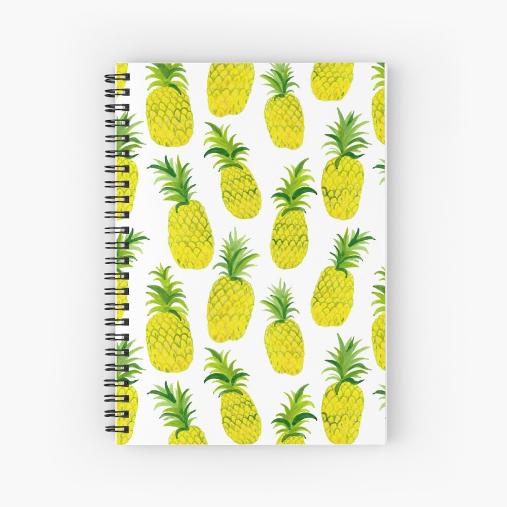 Pineapple Party! Lets get tropical Spiral Notebook