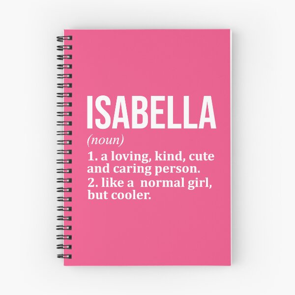 Item preview, Isabella Name Definition for Women designed and sold by XCIV.