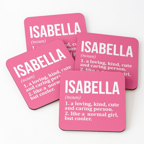 Item preview, Isabella Name Definition for Women designed and sold by XCIV.