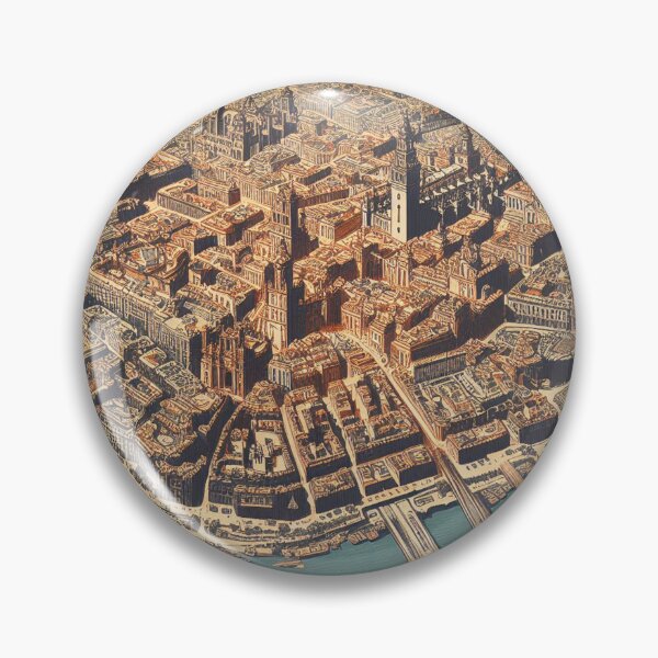 Item preview, Vintage Seville Map designed and sold by HaydenMillepied.