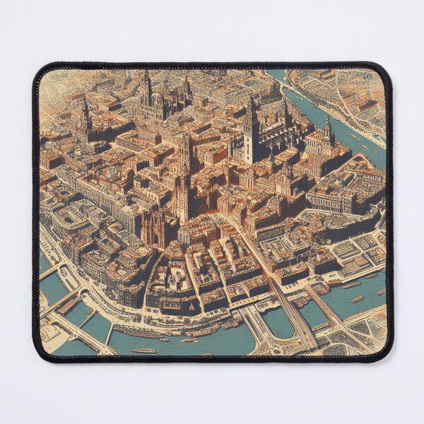 Item preview, Vintage Seville Map designed and sold by HaydenMillepied.