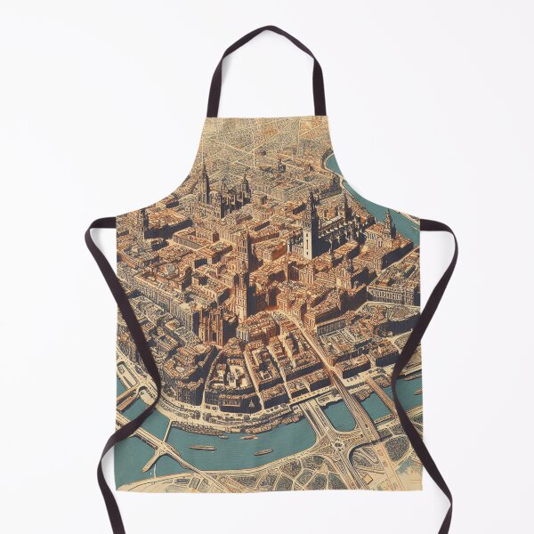 Item preview, Vintage Seville Map designed and sold by HaydenMillepied.