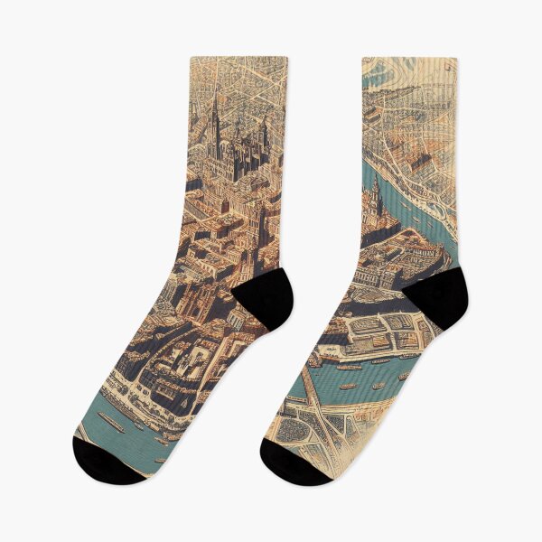 Item preview, Vintage Seville Map designed and sold by HaydenMillepied.