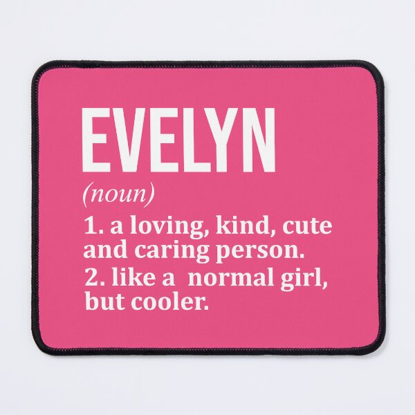 Item preview, Evelyn Name Definition for Women designed and sold by XCIV.