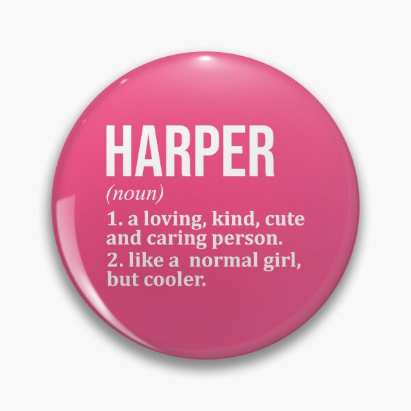 Item preview, Harper Name Definition for Women designed and sold by XCIV.