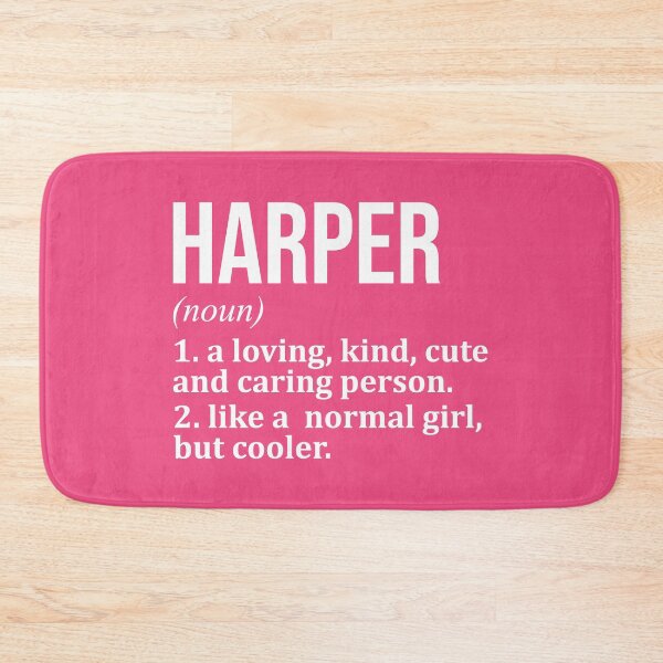 Item preview, Harper Name Definition for Women designed and sold by XCIV.