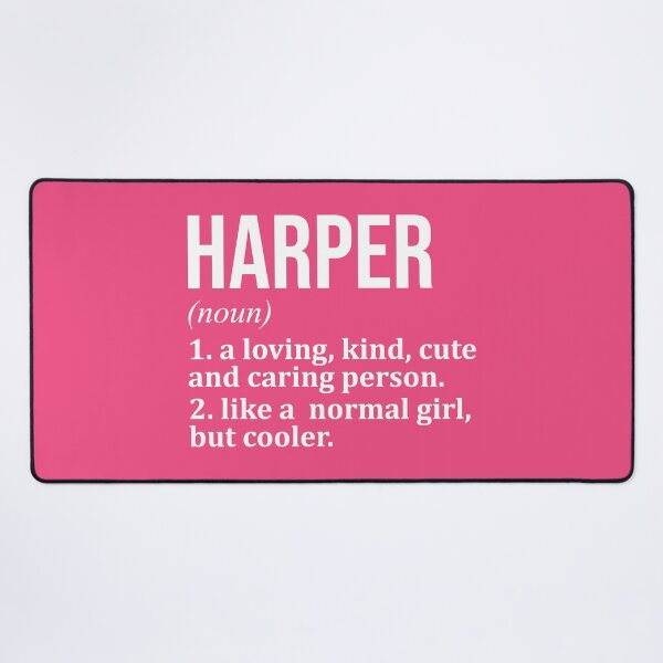 Item preview, Harper Name Definition for Women designed and sold by XCIV.