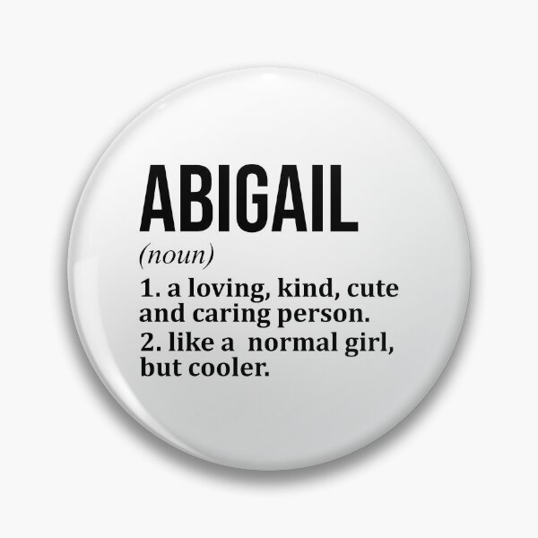 Item preview, Abigail Name Definition designed and sold by XCIV.